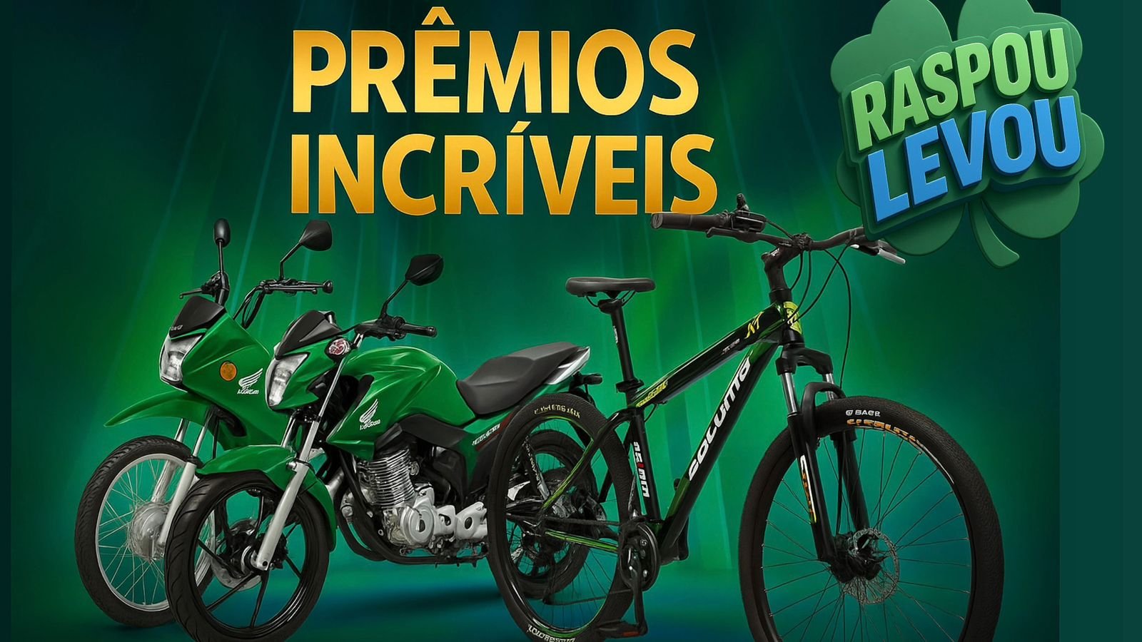 - R$20,00 - PRÊMIOS DE ATÉ R$20.000,00